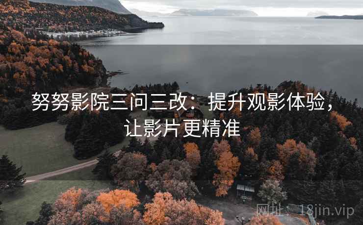 努努影院三问三改：提升观影体验，让影片更精准
